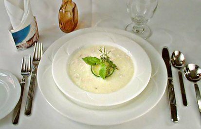 Avgolemonoriso Soup