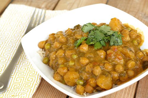 Butternut Squash and Chickpea Coconut Curry