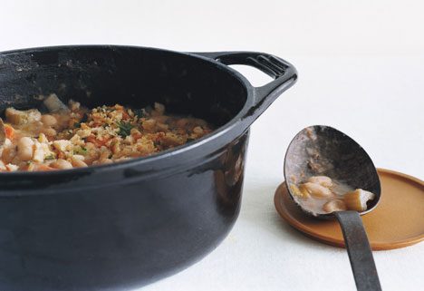 Leek and Carrot Cassoulet