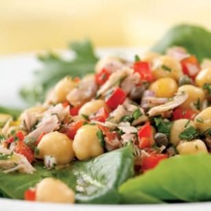 Mediterranean Tuna Antipasto Salad