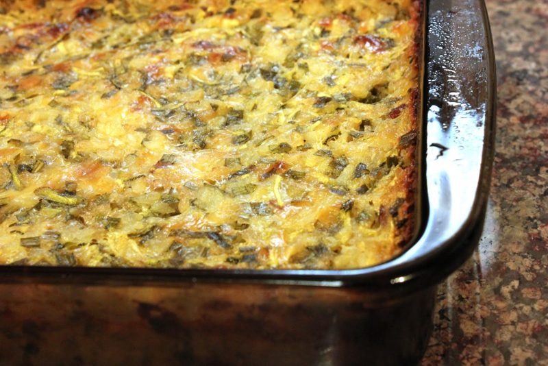Zucchini Rice Casserole
